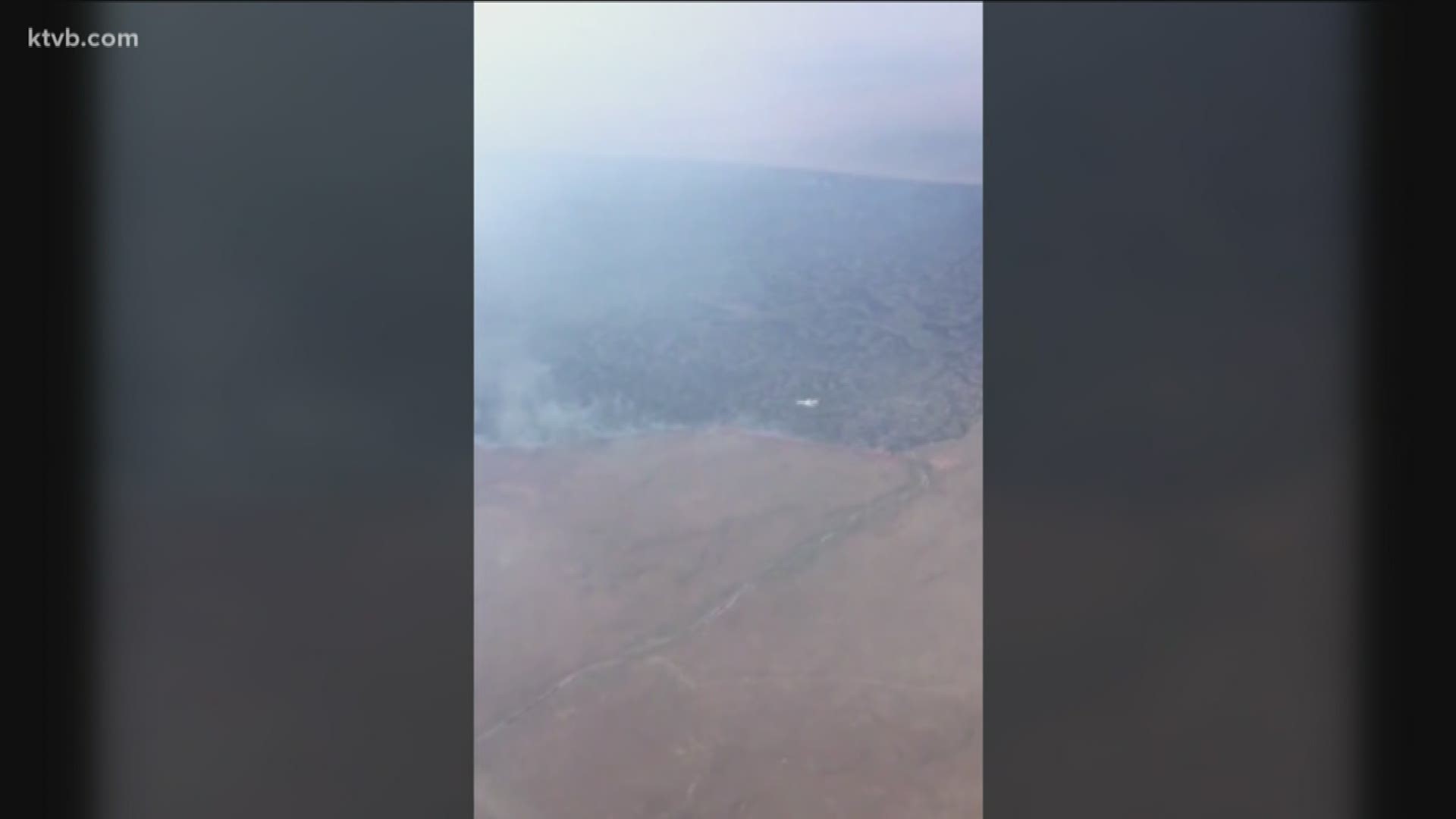 Lightning started both fires on Saturday and now the BLM says they're mostly contained.