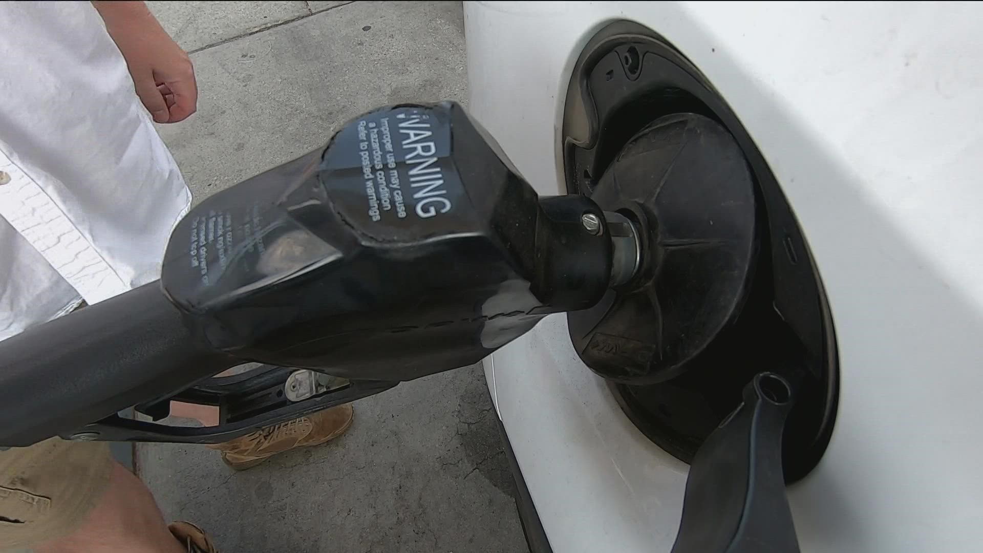 The average price in Boise has fallen 15.8 cents in the last week to $4.94 per gallon, according to GasBuddy, but is still much higher than a year ago.
