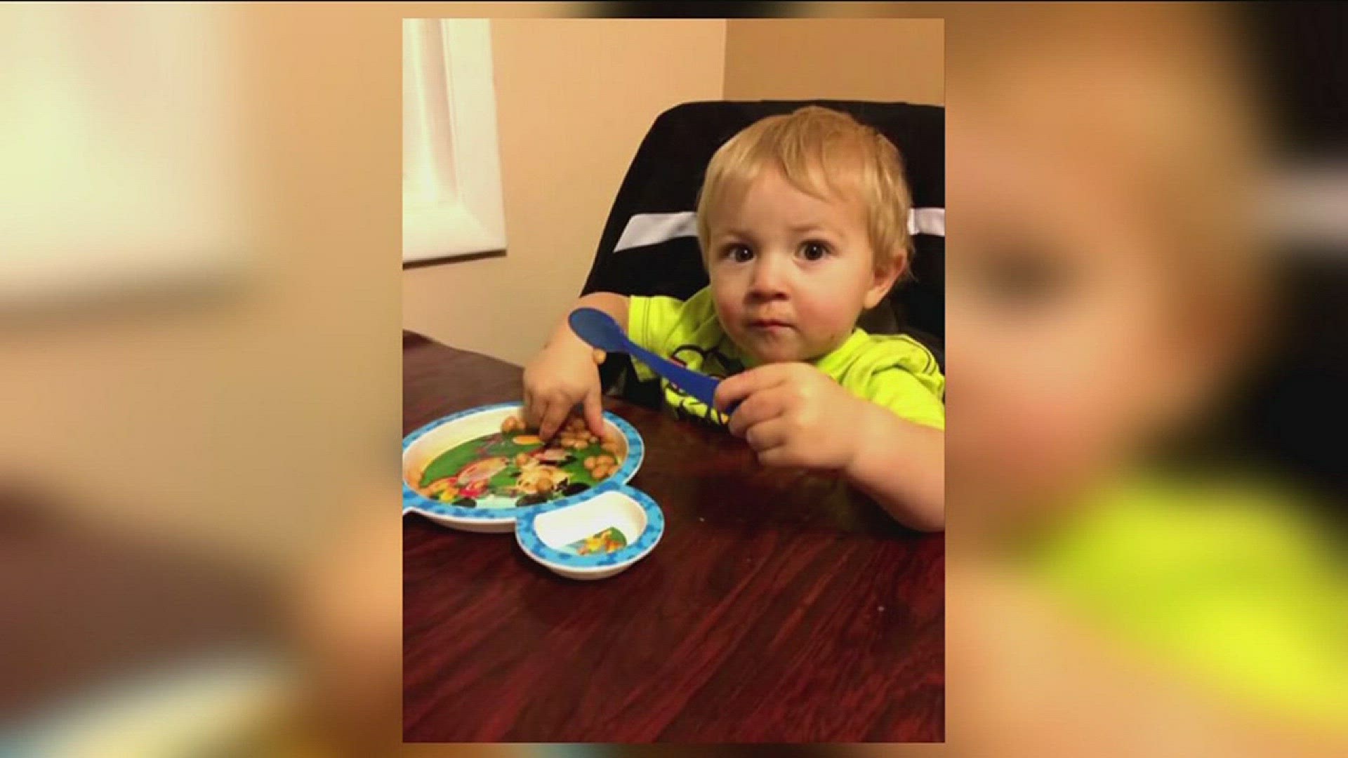 DeOrr Kunz, Jr., was two years old when he disappeared on July 10, 2015. On Saturday, some family members gathered at the Timber Creek Campsite to search.
