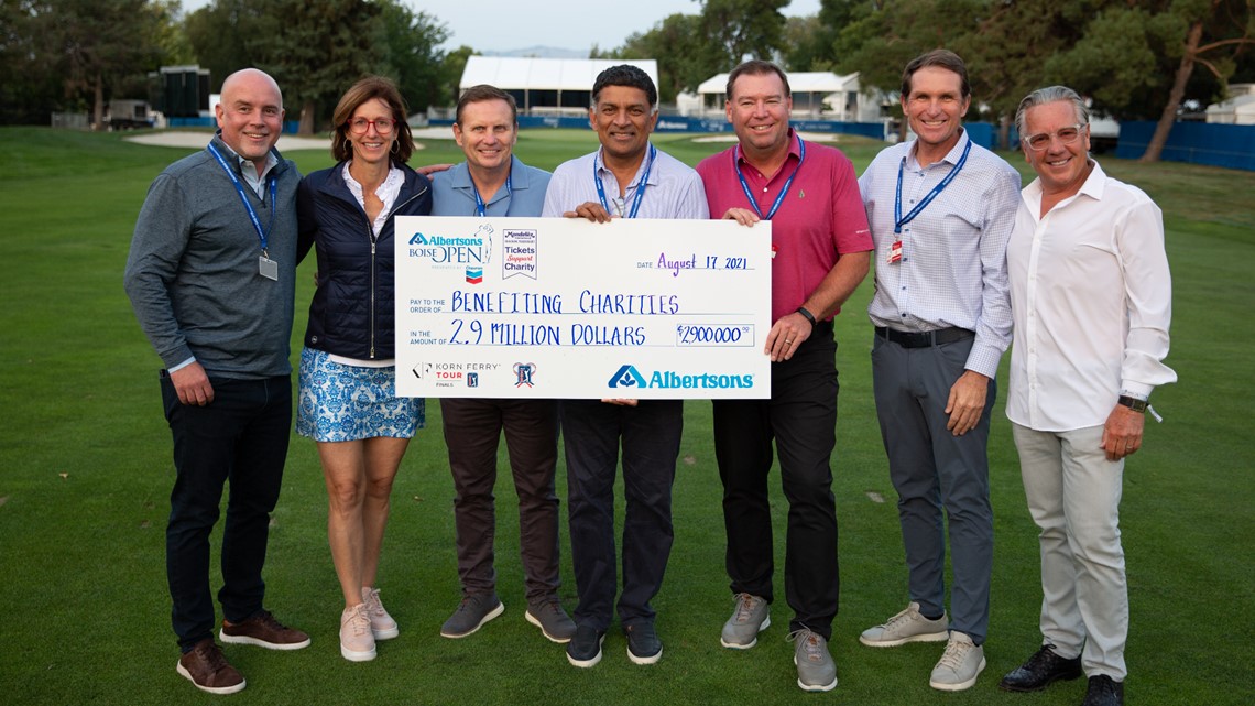 Boise Open Makes Record-breaking Donation To Charity | Ktvb.com