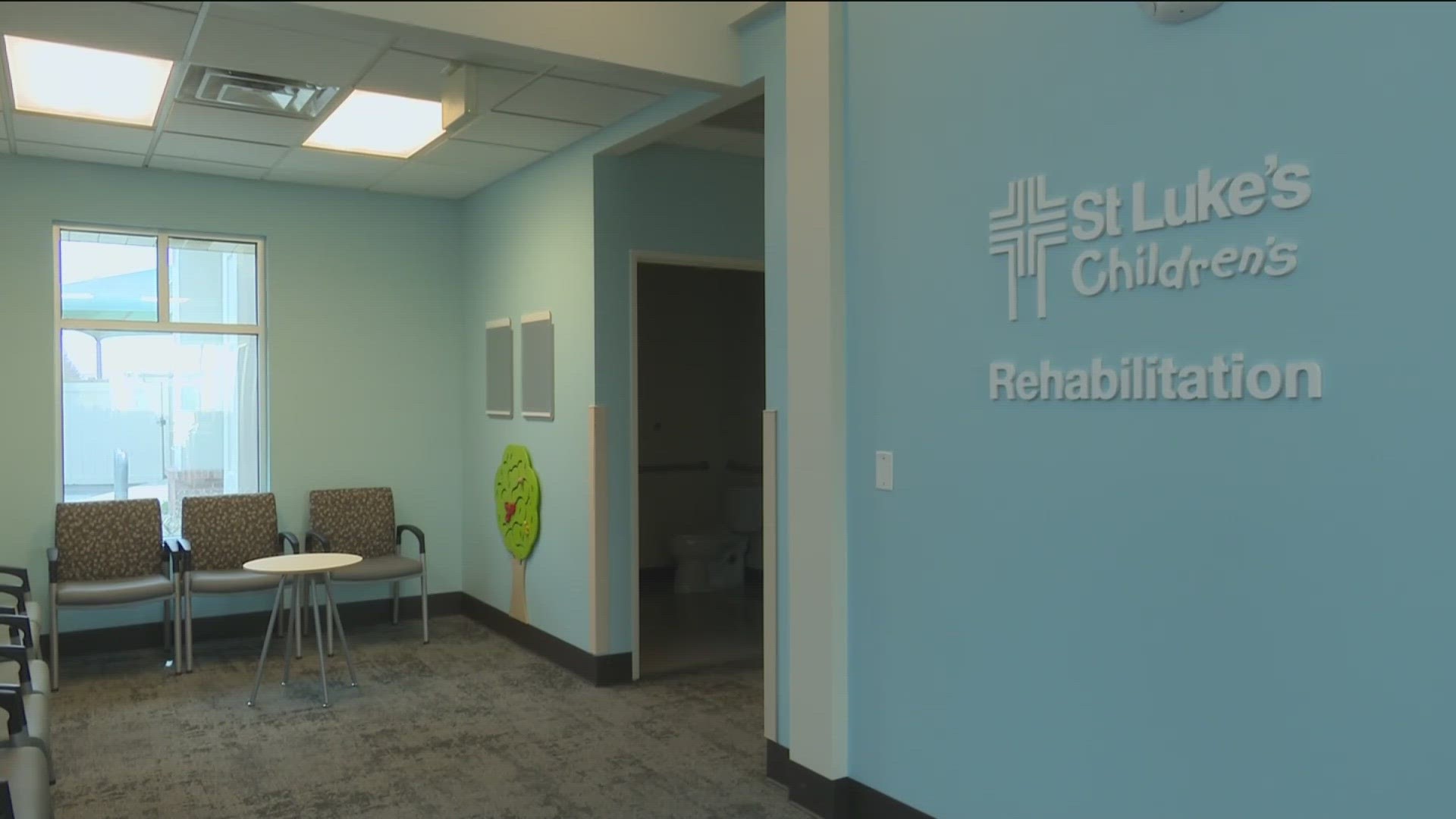 The new St. Luke's clinic in Meridian provides alternative communication therapy and specialized pediatric rehabilitation therapies.