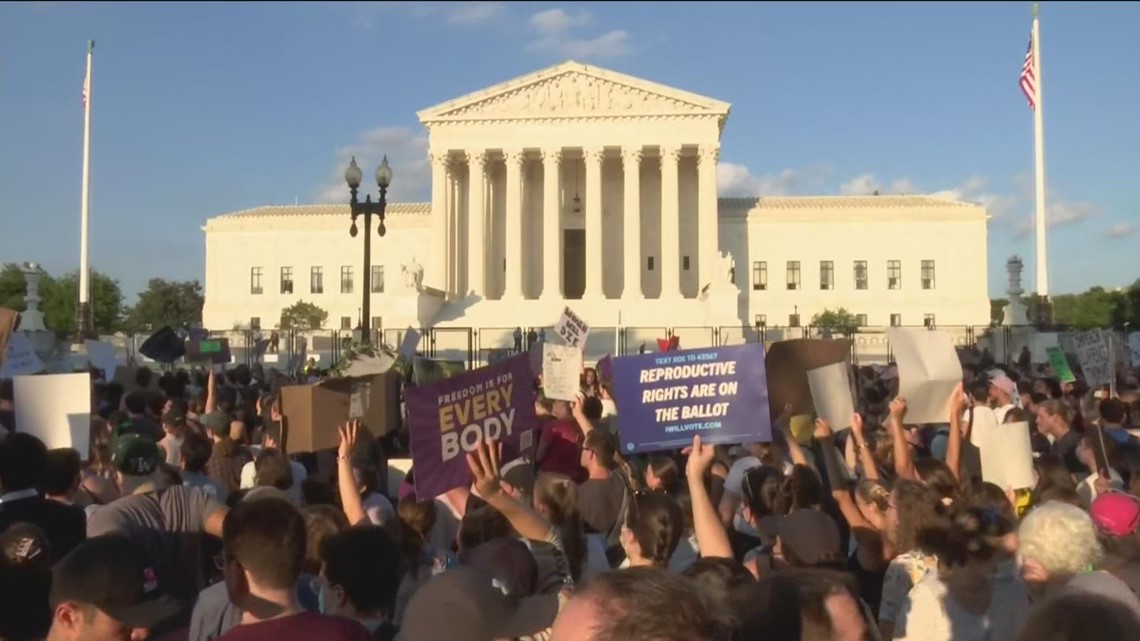Idahoan in D.C during Supreme Court's Abortion ruling