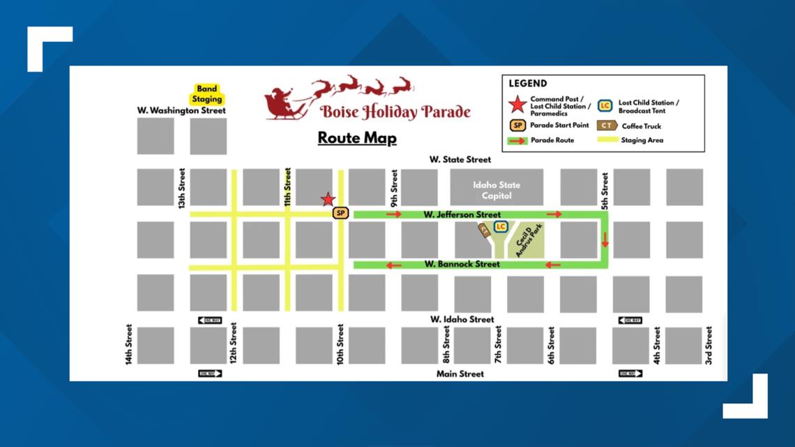 Boise Holiday Parade will close some downtown streets on Saturday