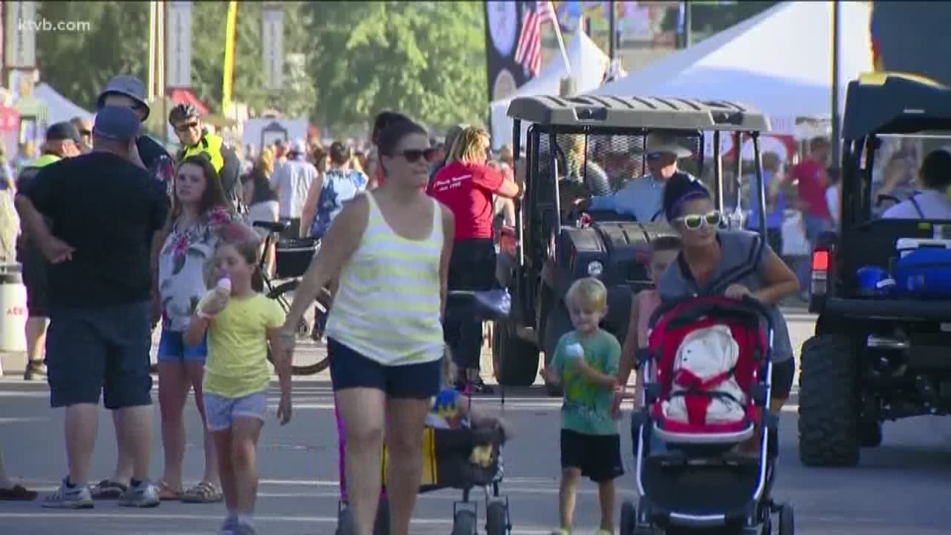 Idaho law states people can carry guns on public property, which includes fairs.