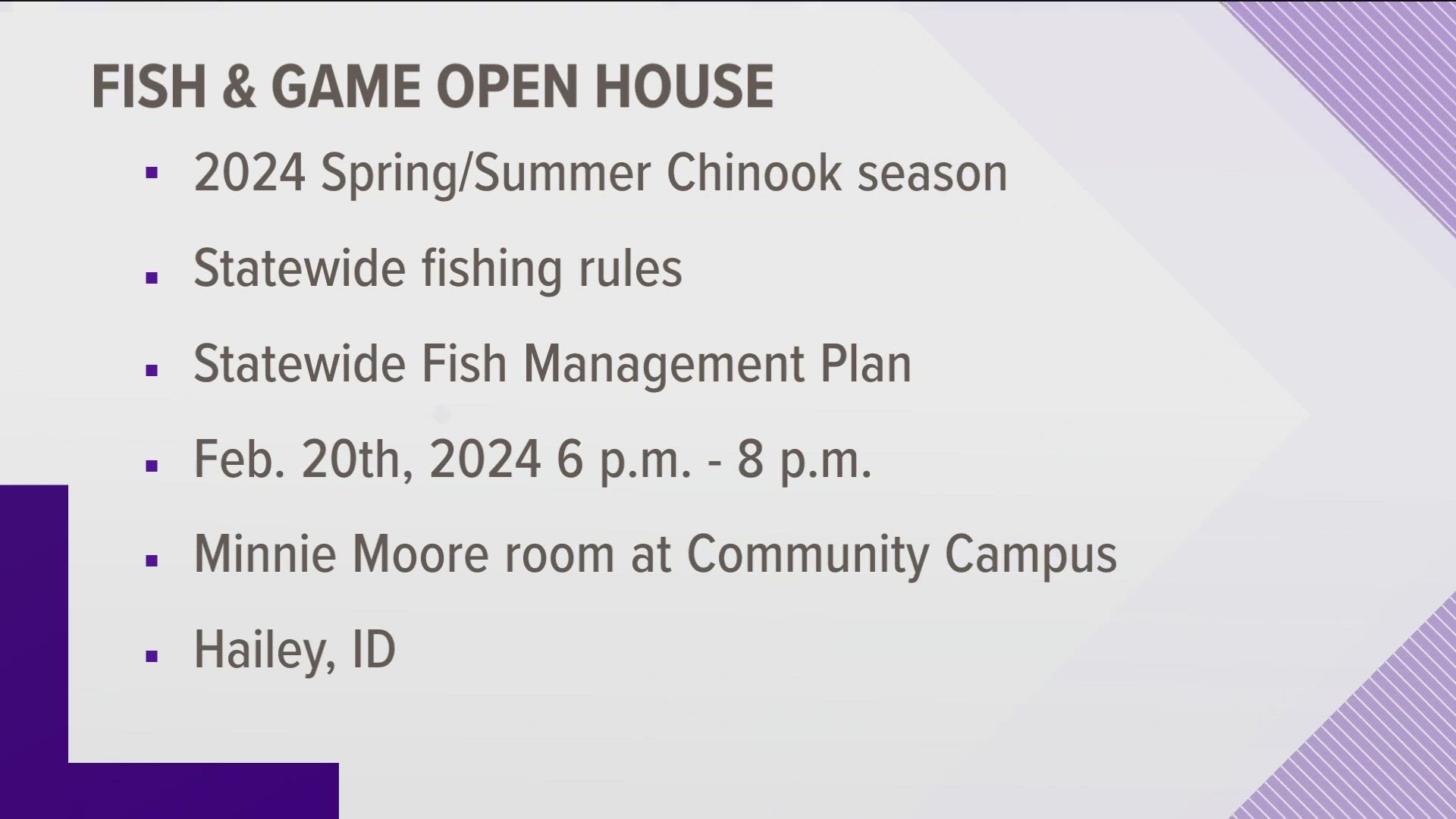 The open house is Feb. 20 at the CSI Blaine County Center Community Campus.