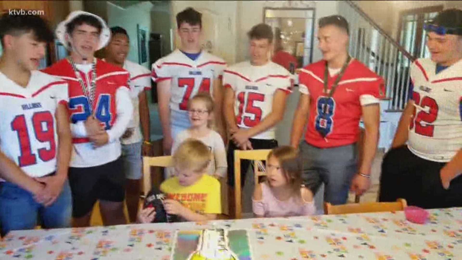 Last week, the Nampa High School football team went viral when they went to a nine-year-old boy's birthday party after only one person RSVP'd. After the story went viral across the country and around the world, they say their focus is on becoming young leaders and better people.
