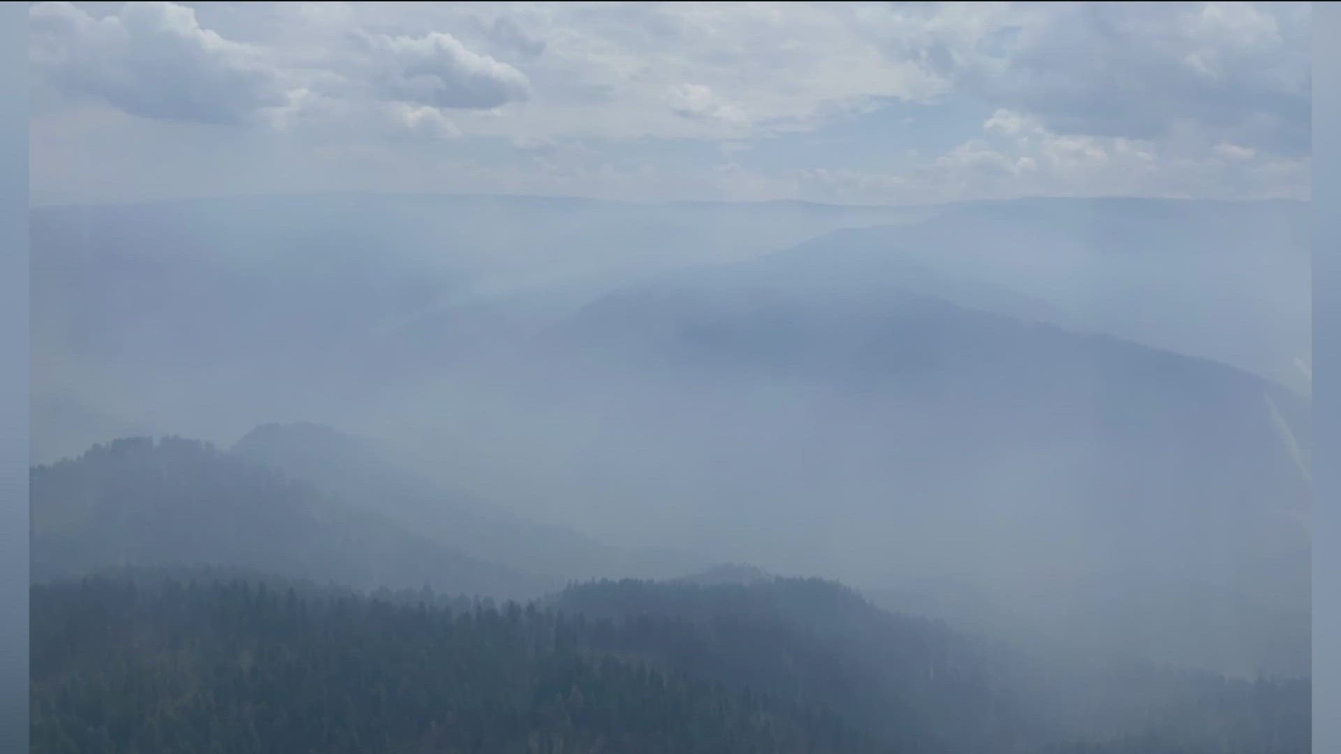 The Elkhorn Fire has burned over 26,000 acres as of Thursday. The fire is 45% contained - up from 12% one week ago.