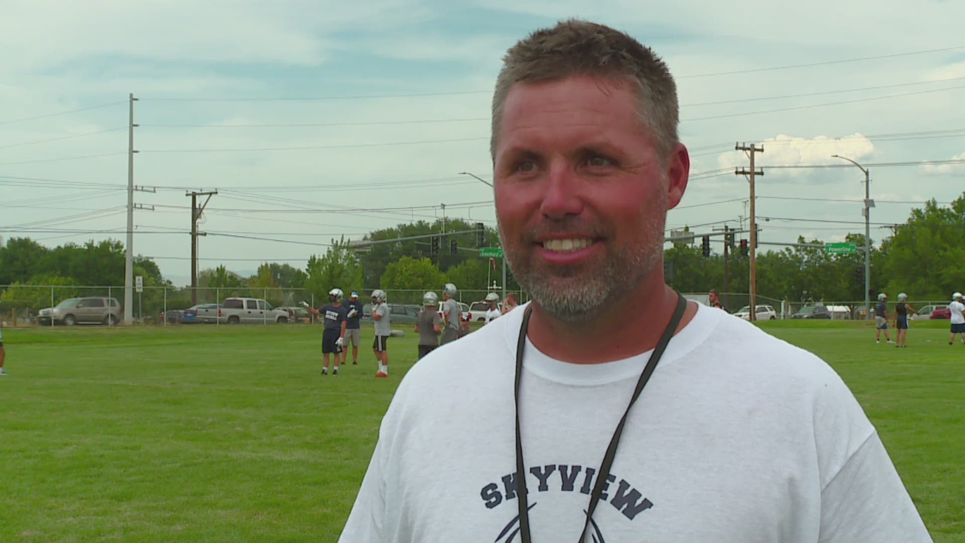 Skyview High School head football coach David Young talks with KTVB about the upcoming 2019 football season, and how the Hawks will look to replace players like runningback Tyler Crowe & QB Wyatt Storer.