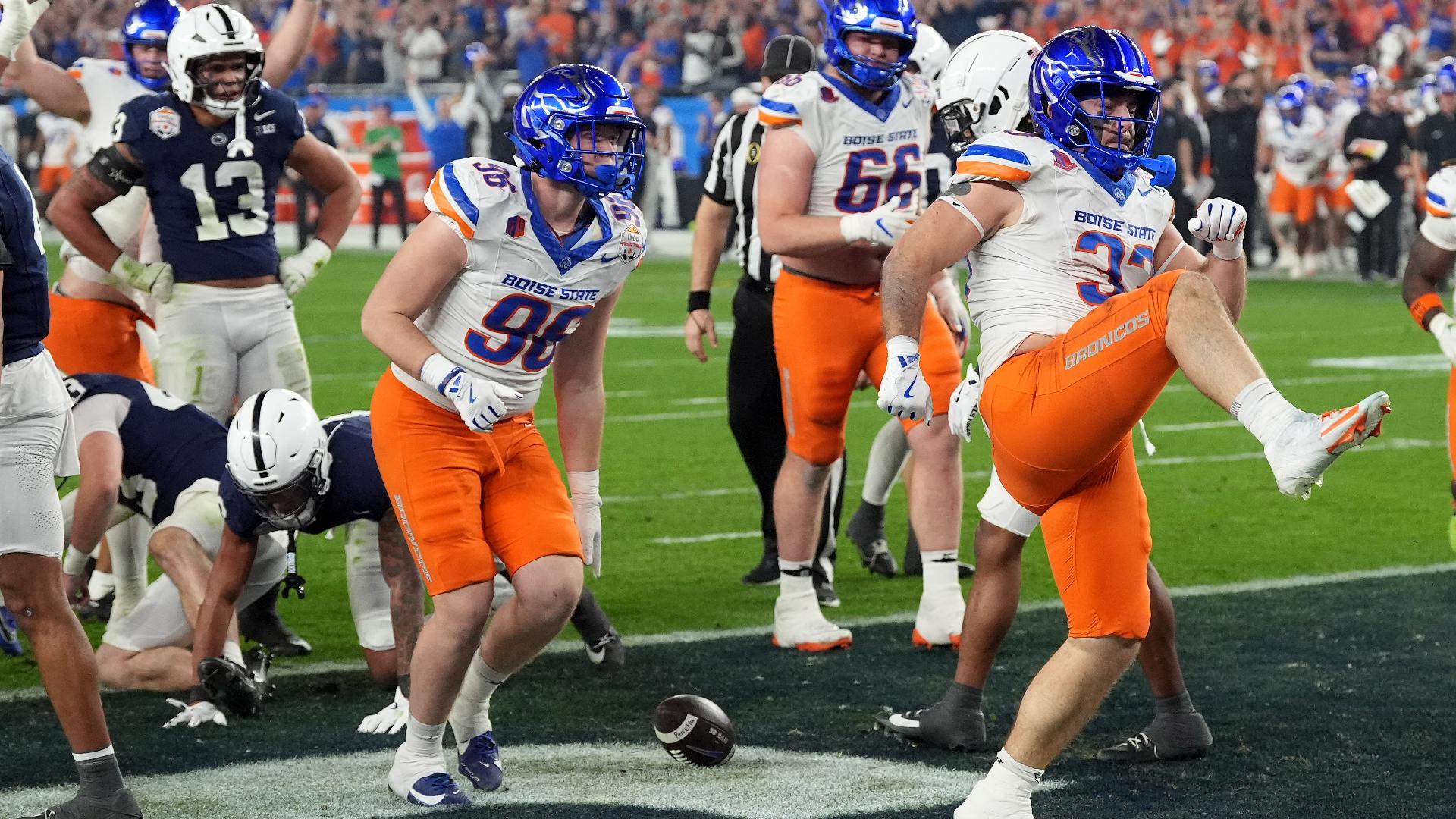Boise State football sets record with eight academic all-district selections | ktvb.com