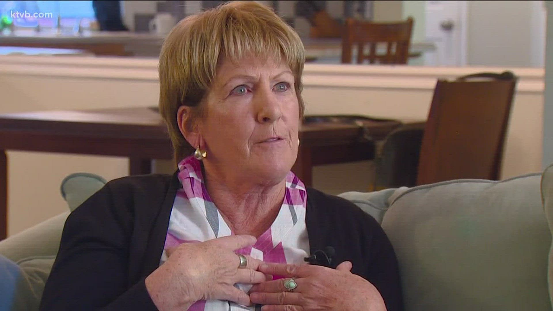 Kathy Cladis said cornea transplants changed her life.