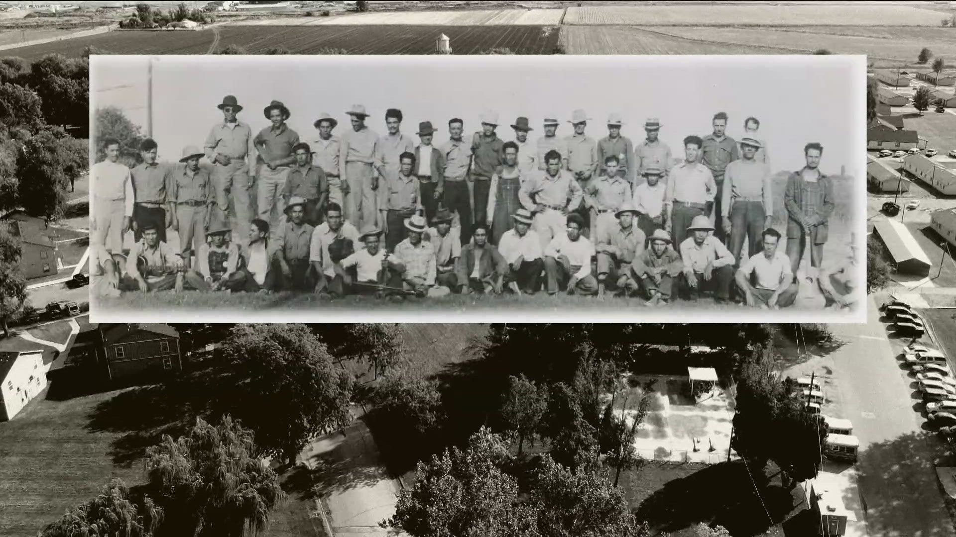 Once Caldwell Labor Camp, Farmway Village housed Midwestern migrants, Japanese Americans, and Bracero workers who built community despite hardship.