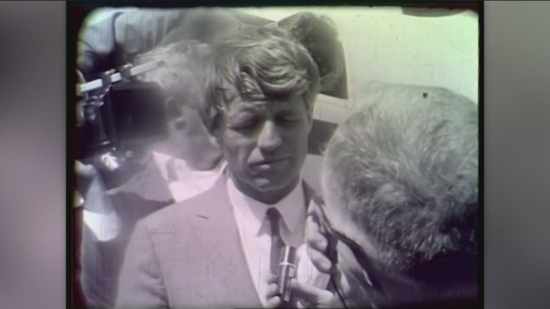 On this day 55 years ago, then-Senator Robert Kennedy campaigned for president in Idaho. Kennedy campaigned for civil right, ending war in Vietnam& ending poverty.