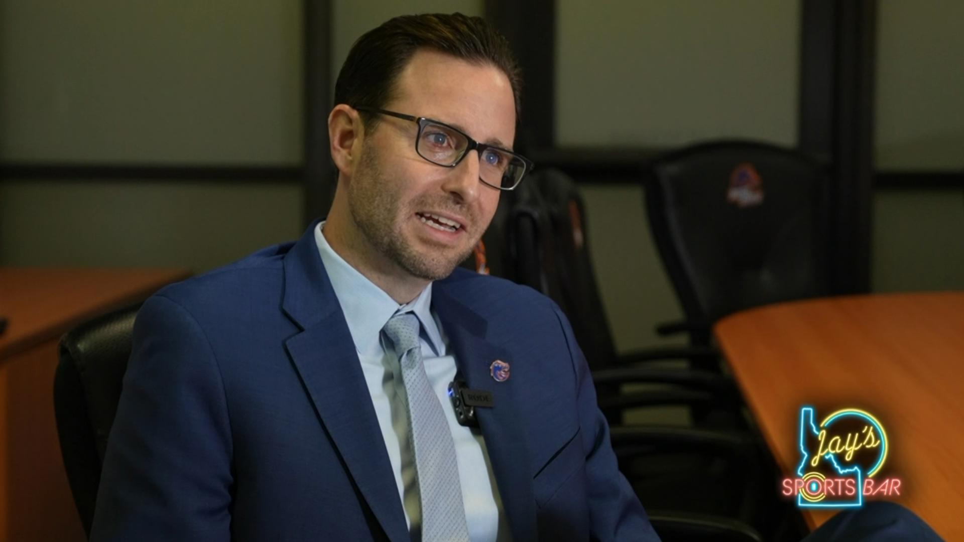 Director of Athletics Jeramiah Dickey details the negotiation timeline, projected financial benefits of joining the Pac-12 and the looming Mountain West exit fees.