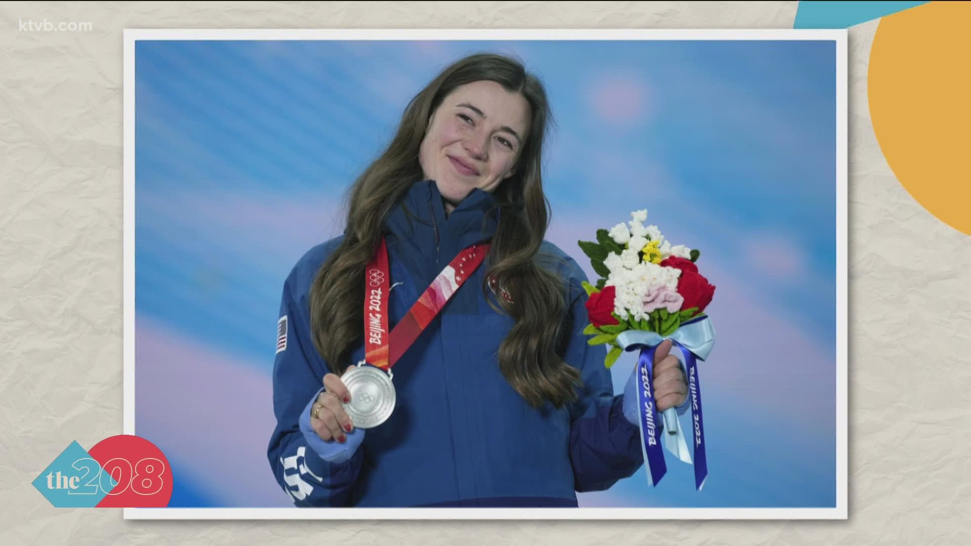 Kauf competed in the women's moguls for the Beijing Winter Olympics