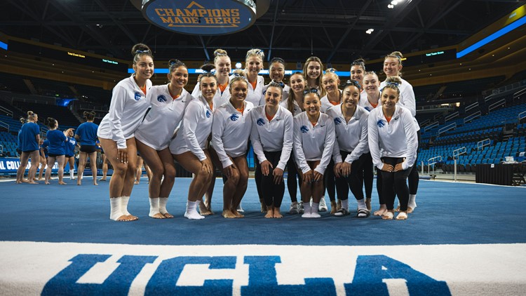 Boise State gymnastics defeats BYU in first round of NCAA Regional Championships