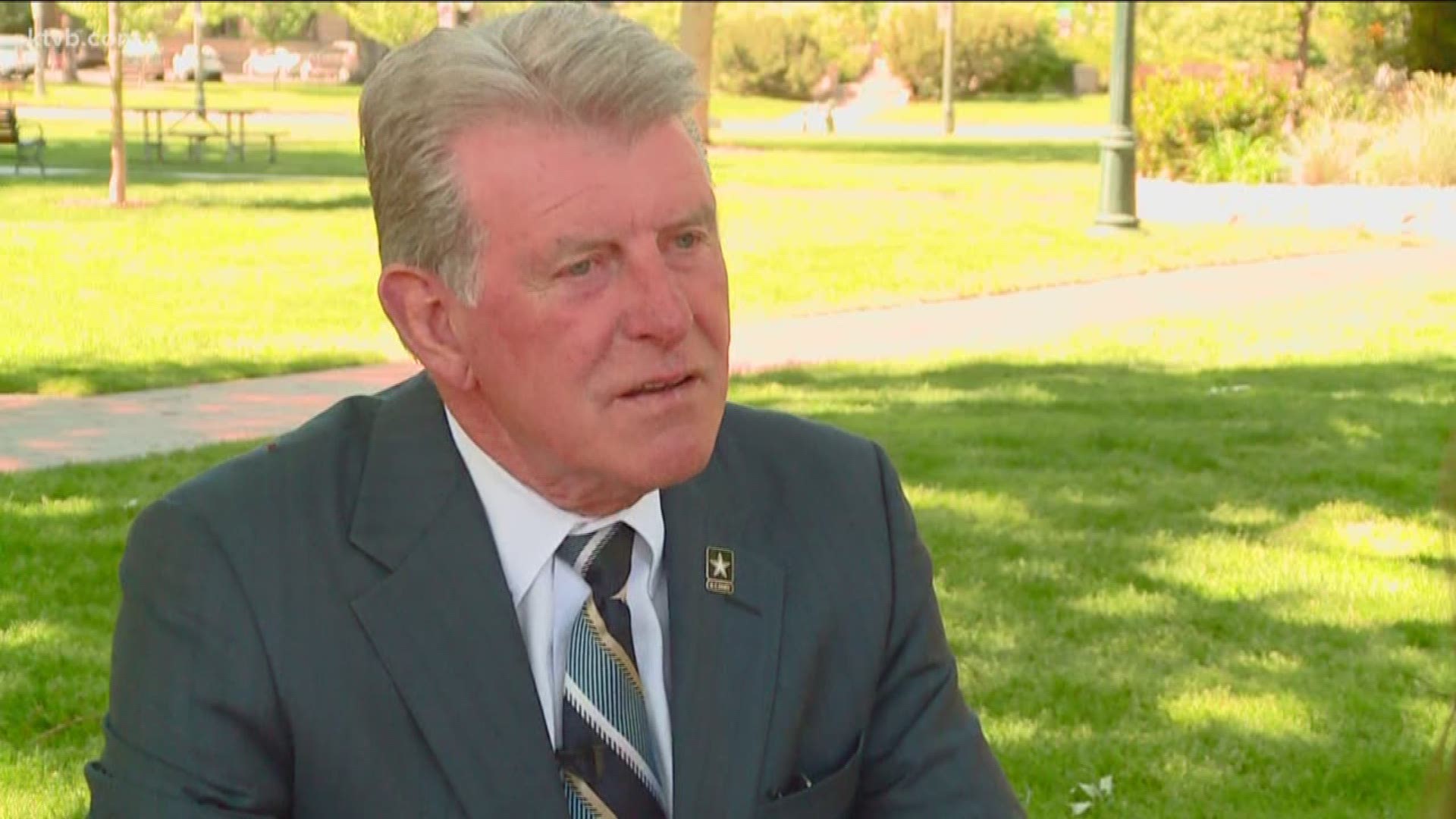 One-on-one with Gov. Otter before primary.