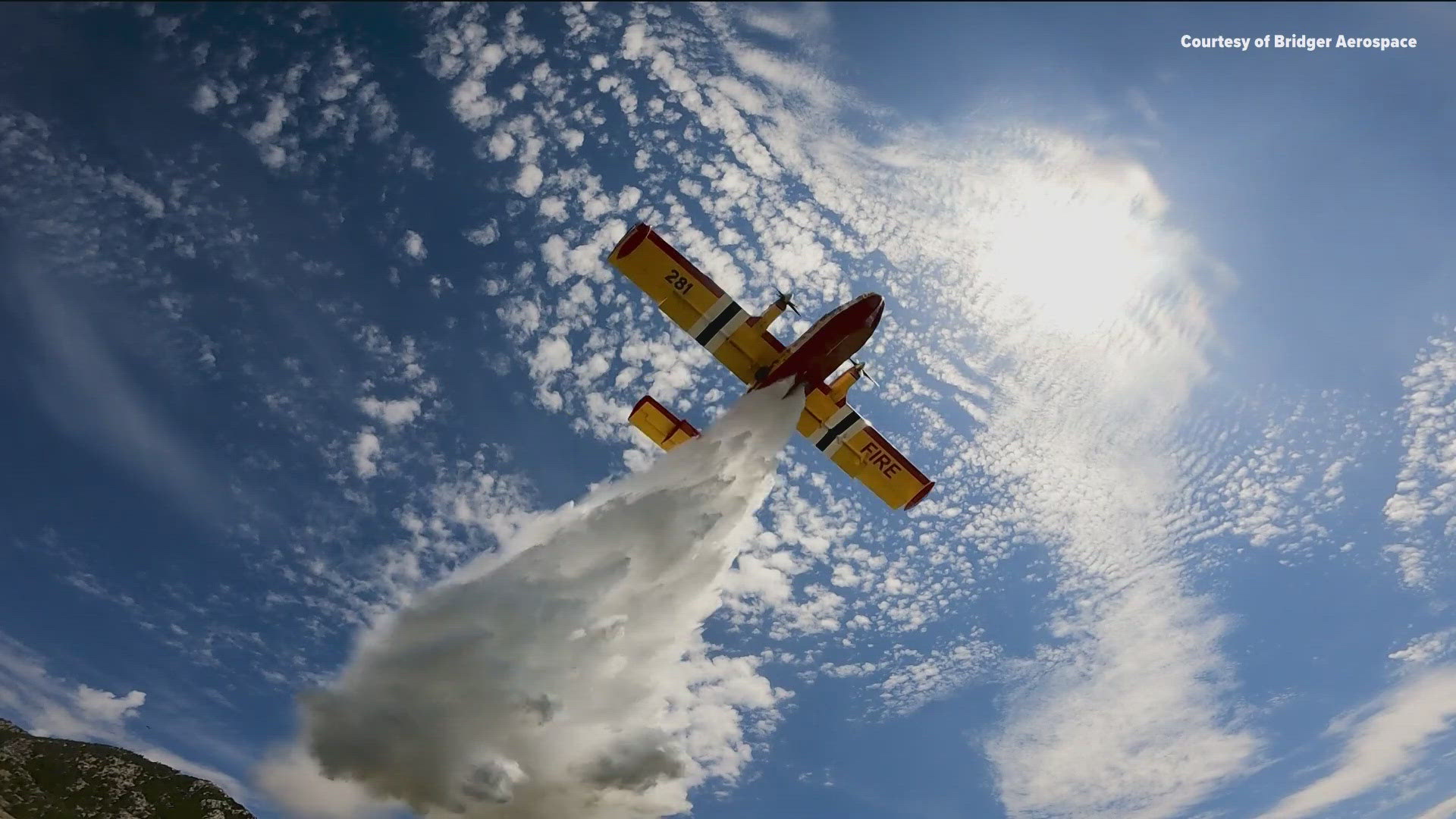 Super Scoopers are the only planes in the world designed to fight wildfires. There are currently two stationed in Boise for fire crews.