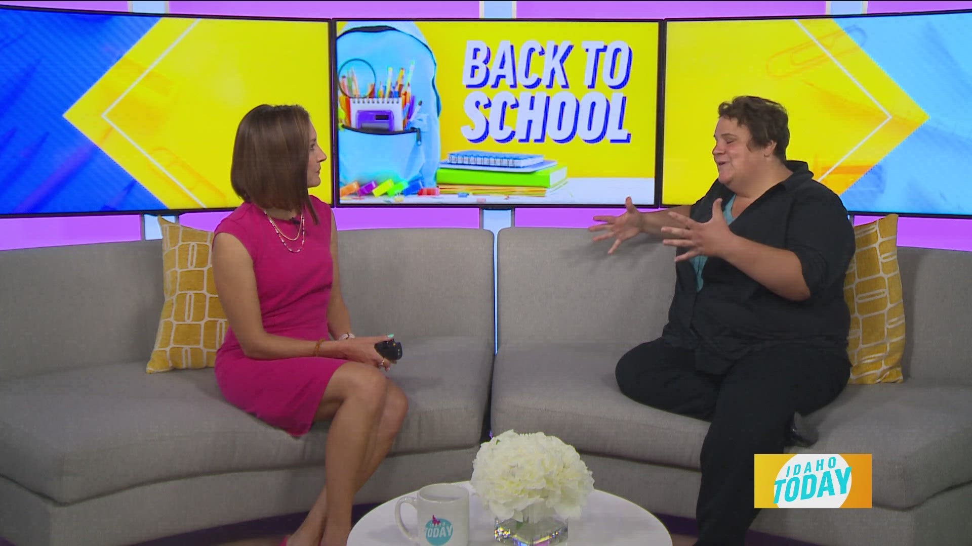 We discuss back to school stress kids can feel this time of year.