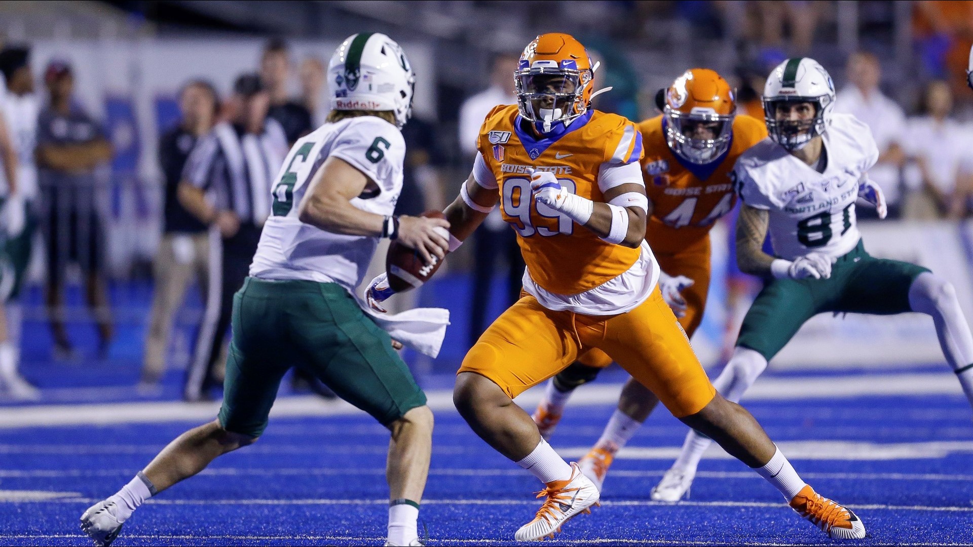 Boise State is back in black: The Broncos bring back their black