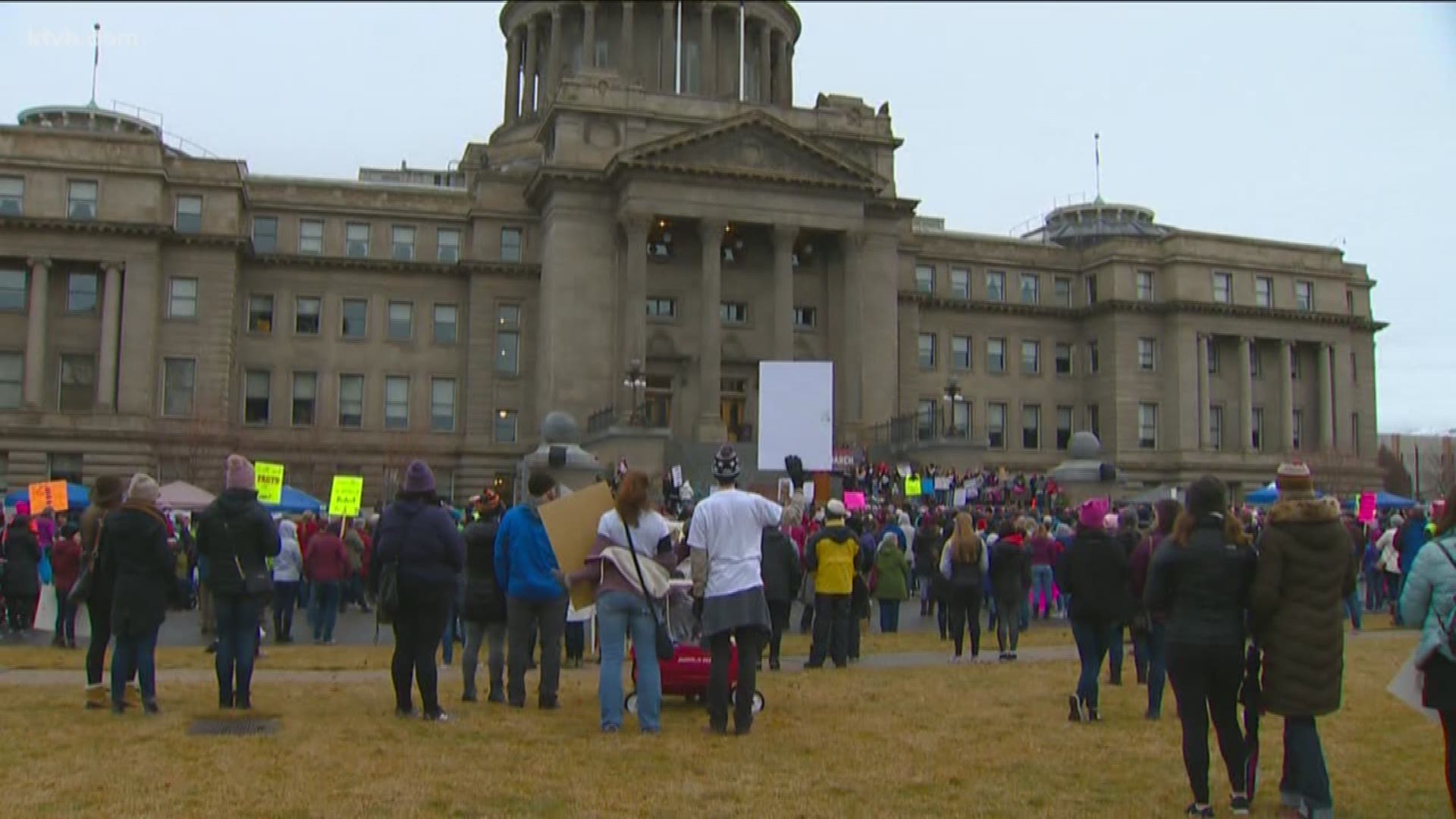 Thousands marched to the State House, but not without carrying ongoing controversies.