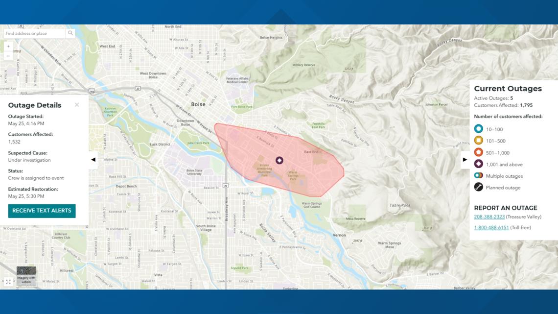 Idaho Power Outage Boise