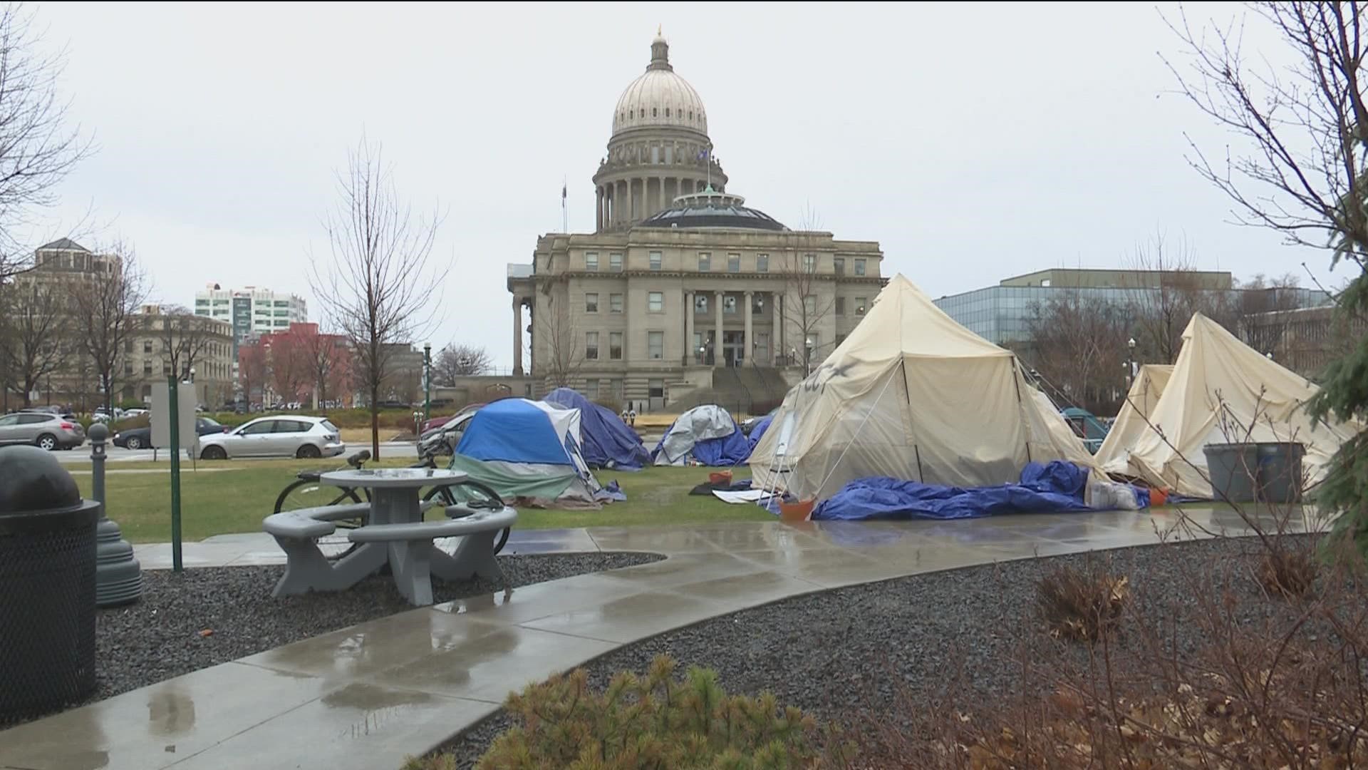 Over a year ago individuals started to gather on Idaho state property located near Jefferson and 6th streets in Boise.