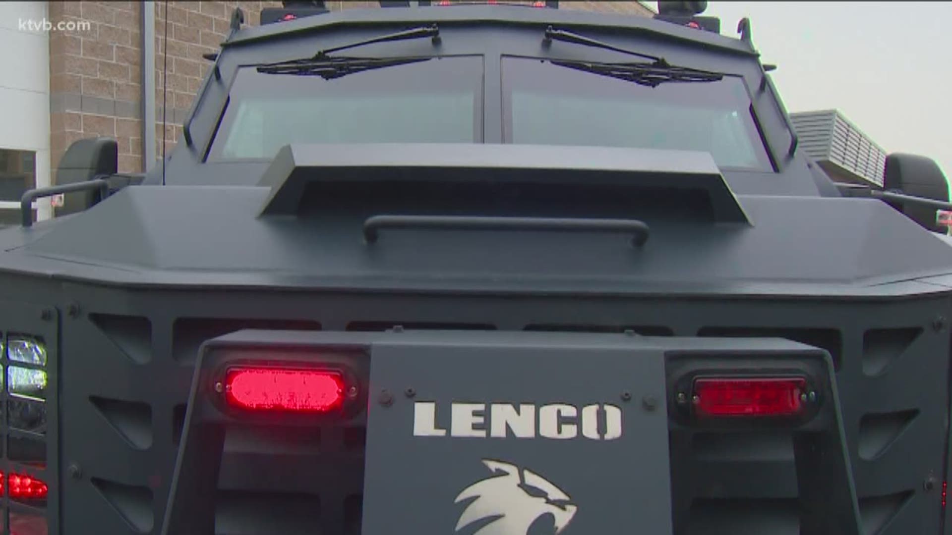 The new MedCat armored ambulance is designed to take paramedics into dangerous situations.