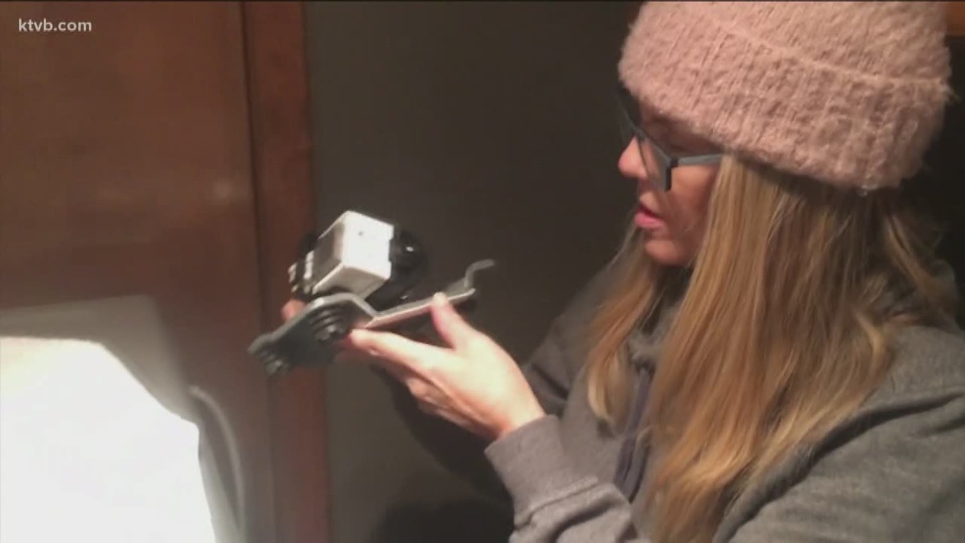 Chrissy Johnson went on YouTube and found out how to replace the drain pump on her washing machine.