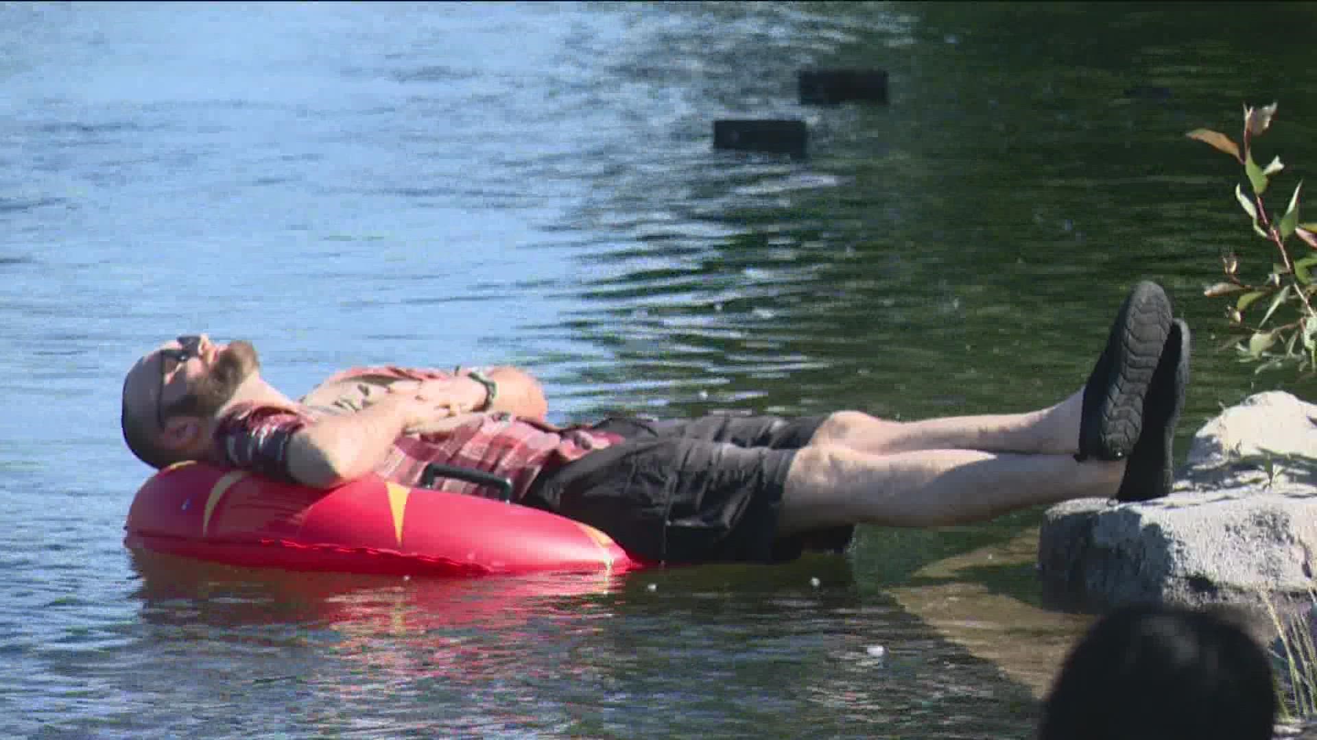 Our photojournalist John Mark Krum was at Quinns pond Tuesday and shows us how people are feeling about summertime.