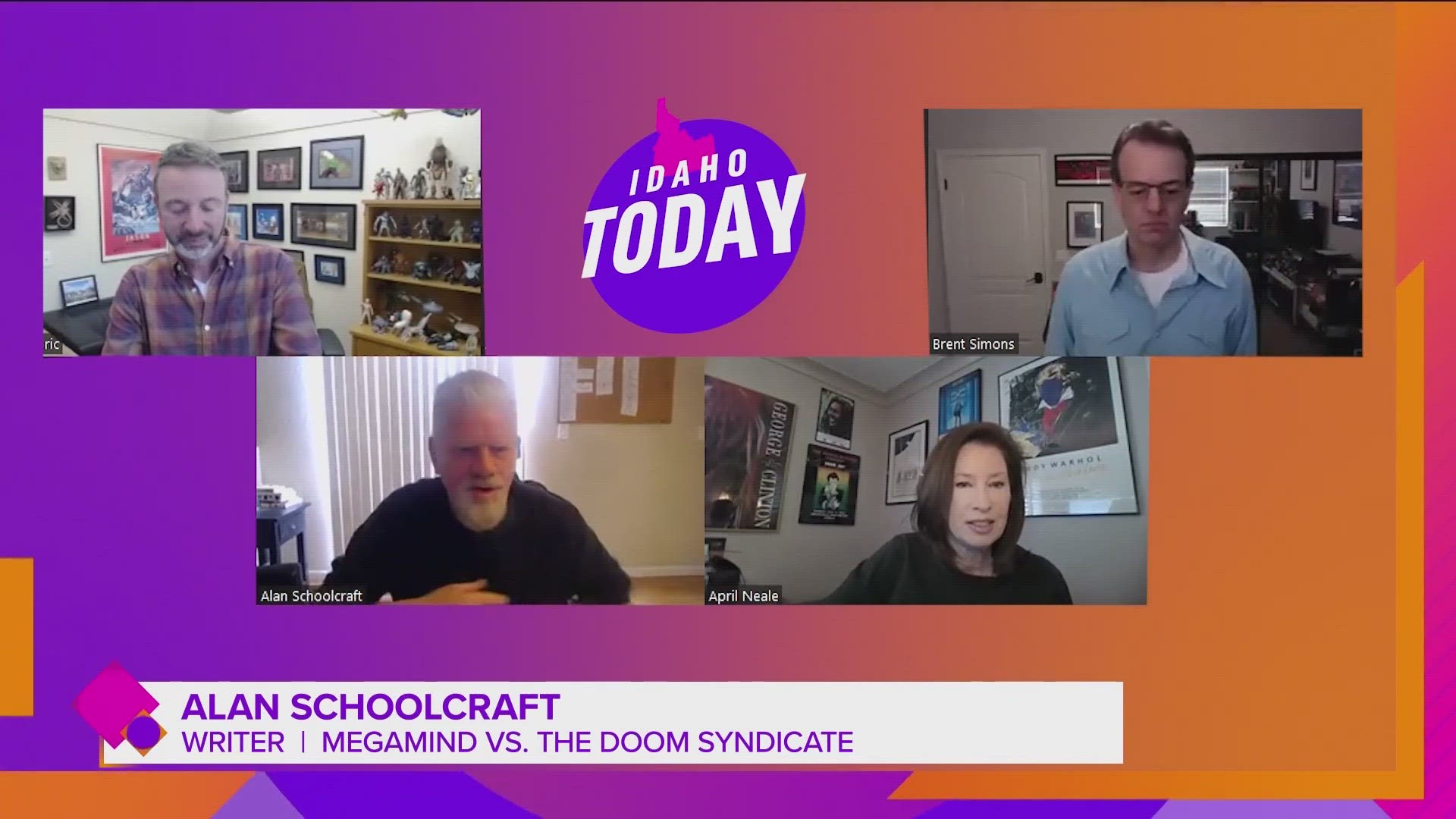 KTVB spoke exclusively with Megamind vs. The Doom Syndicate Executive Producers Eric Fogel, Brent Simons, and Alan Schoolcraft on the Peacock original film and new s