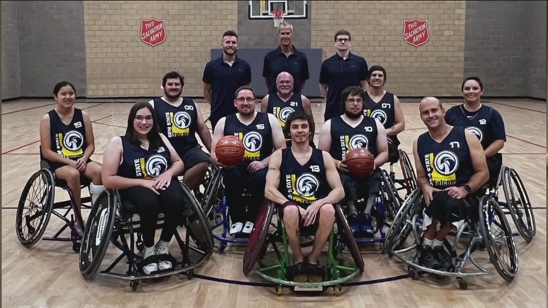 The Gem State Falcons are Idaho's very first NWBA team. The players have already played in three regional tournaments, and the team will be hosting one in February.
