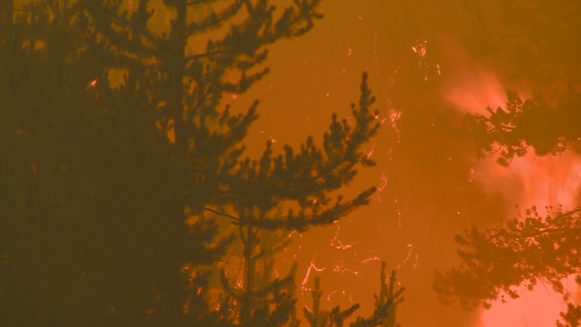 Crews working to keep Nethker Fire away from Burgdorf Hot Springs ...