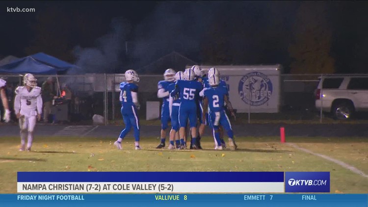 Friday Night Football: Nampa Christian clashes with Cole Valley