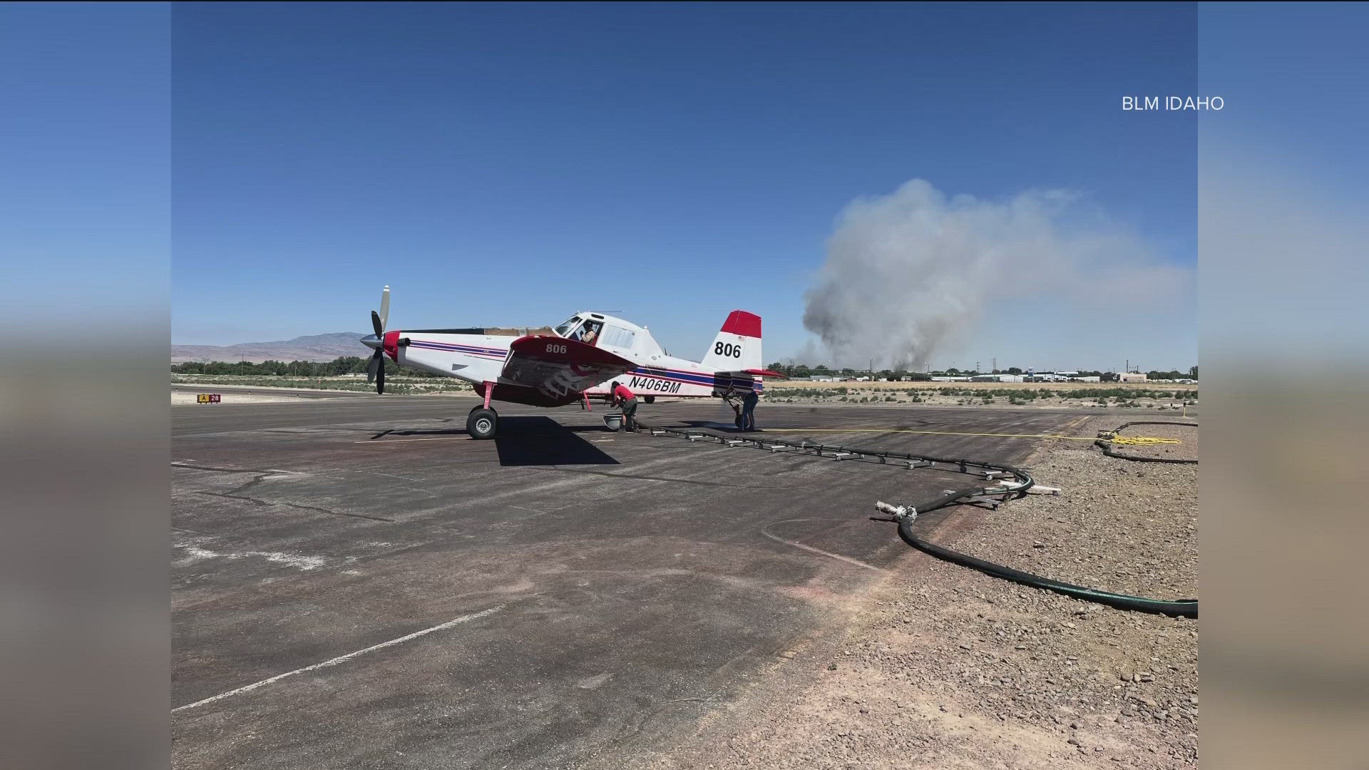 Authorities said the base will be added to the Mountain Home Municipal Airport and aims to reduce response times to wildfires. Construction is set to begin Sunday.