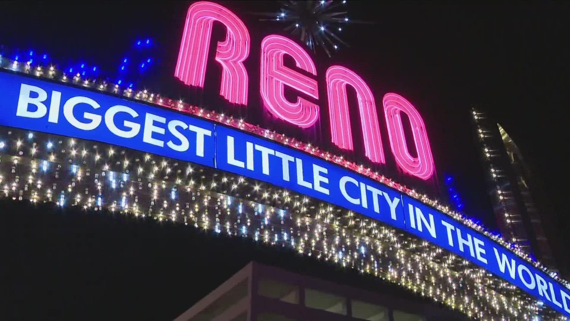 The Reno arch was built in 1926, as a way of commemorating the Nevada Transcontinental Highway exposition.