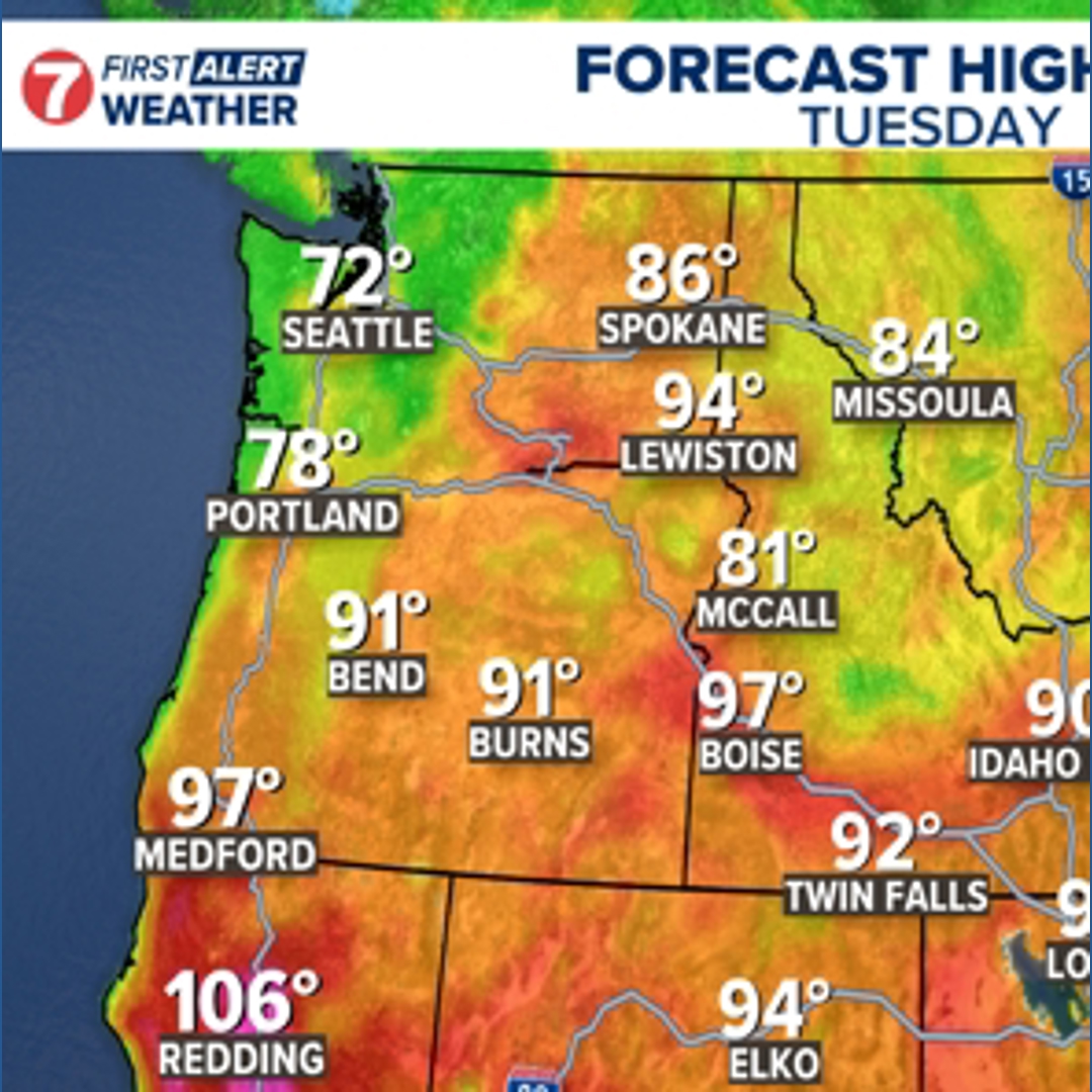 First Alert Weather: Boise braces for hottest day of the year so far as ...