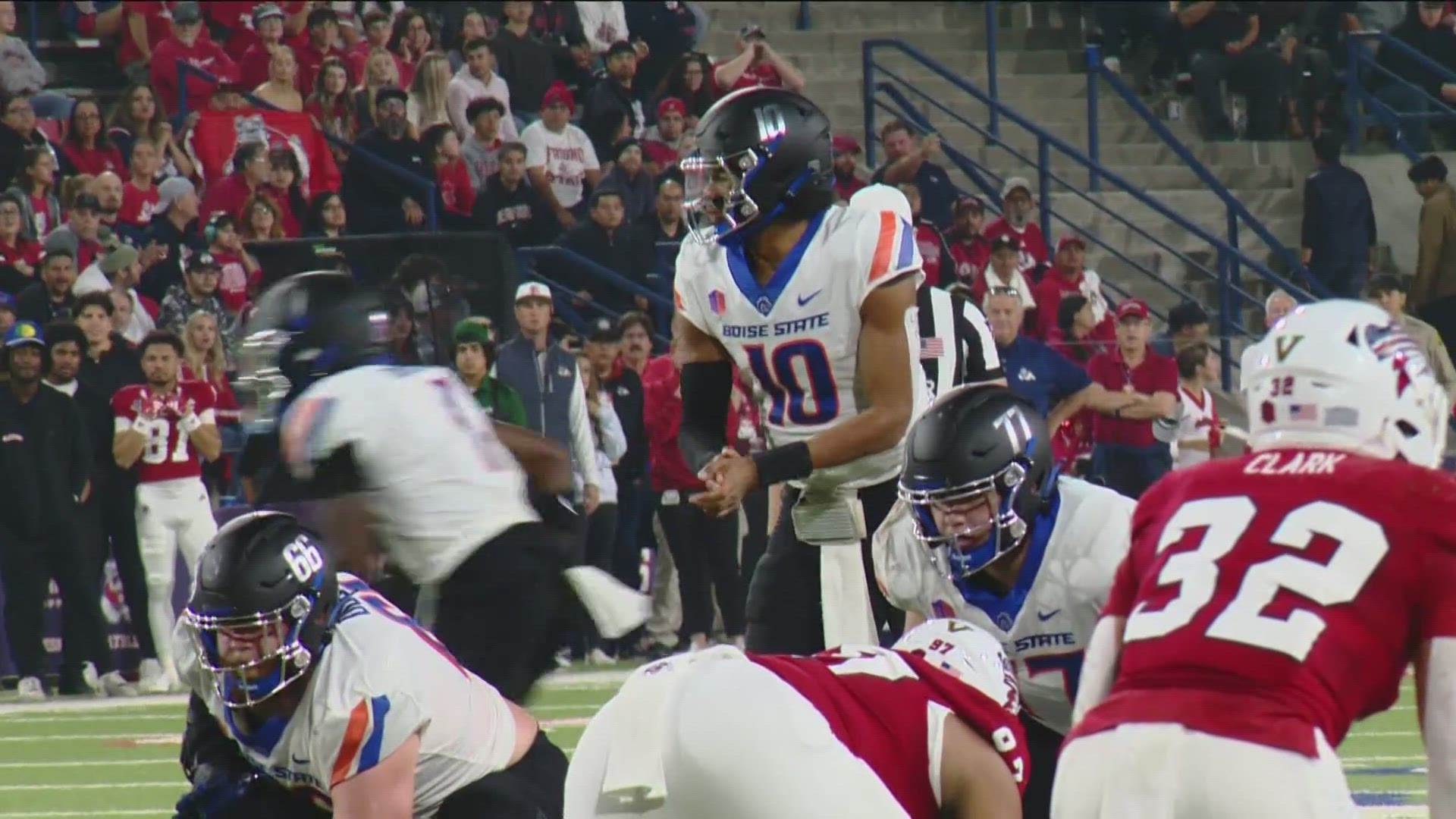 Boise State quarterback Maddux Madsen will make first career start against New Mexico.