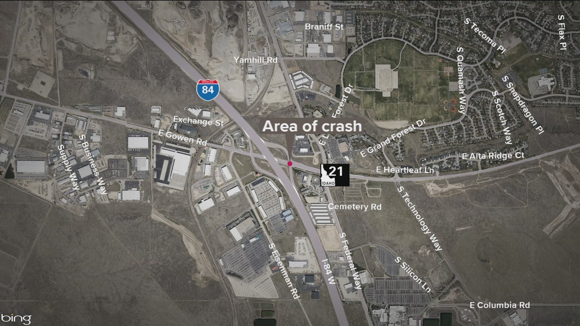 A 56-year-old woman has been identified by the Ada County coroner after she died from her injuries in Sunday's motorcycle crash.