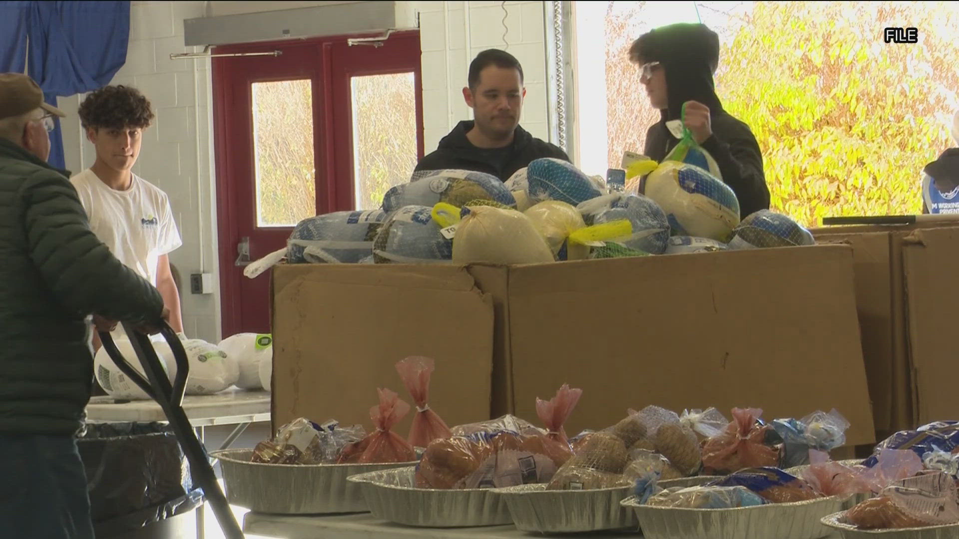 St. Vincent de Paul plans to hand out more than 3,000 meals to struggling families.