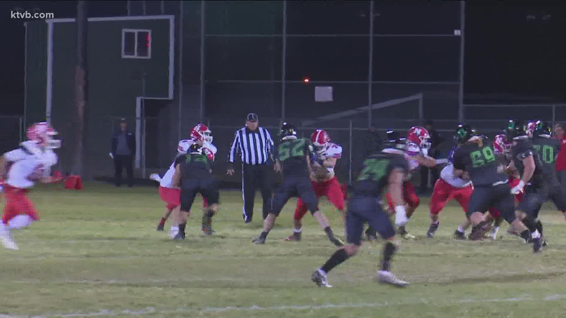After upsetting Emmett a week ago, Nampa traveled over to take on Blackfoot and ultimately lost.