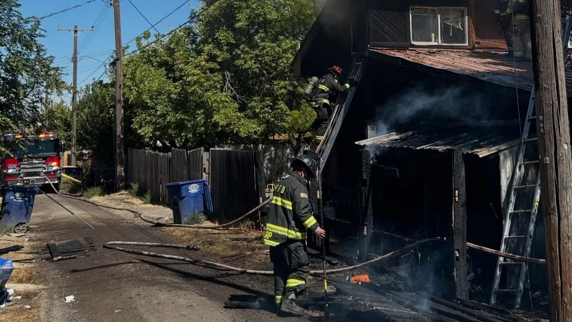 Twin Falls Fire: Residential structure fire put out in minutes