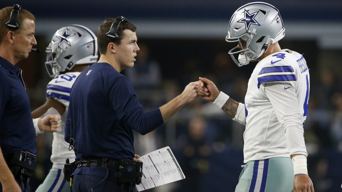 Report: Cowboys' Kellen Moore is now deciding between staying in Dallas or  going to UW as OC