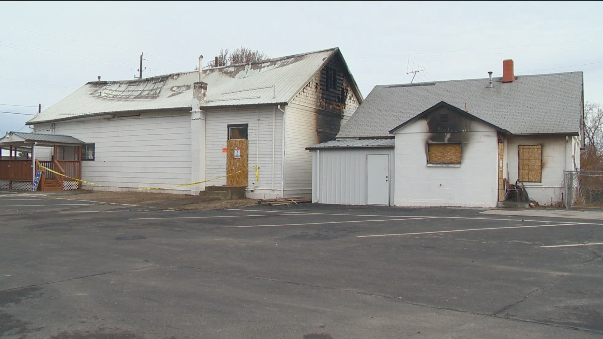 The Idaho State Fire Marshal's Office said the space heater was plugged into a power strip that malfunctioned.