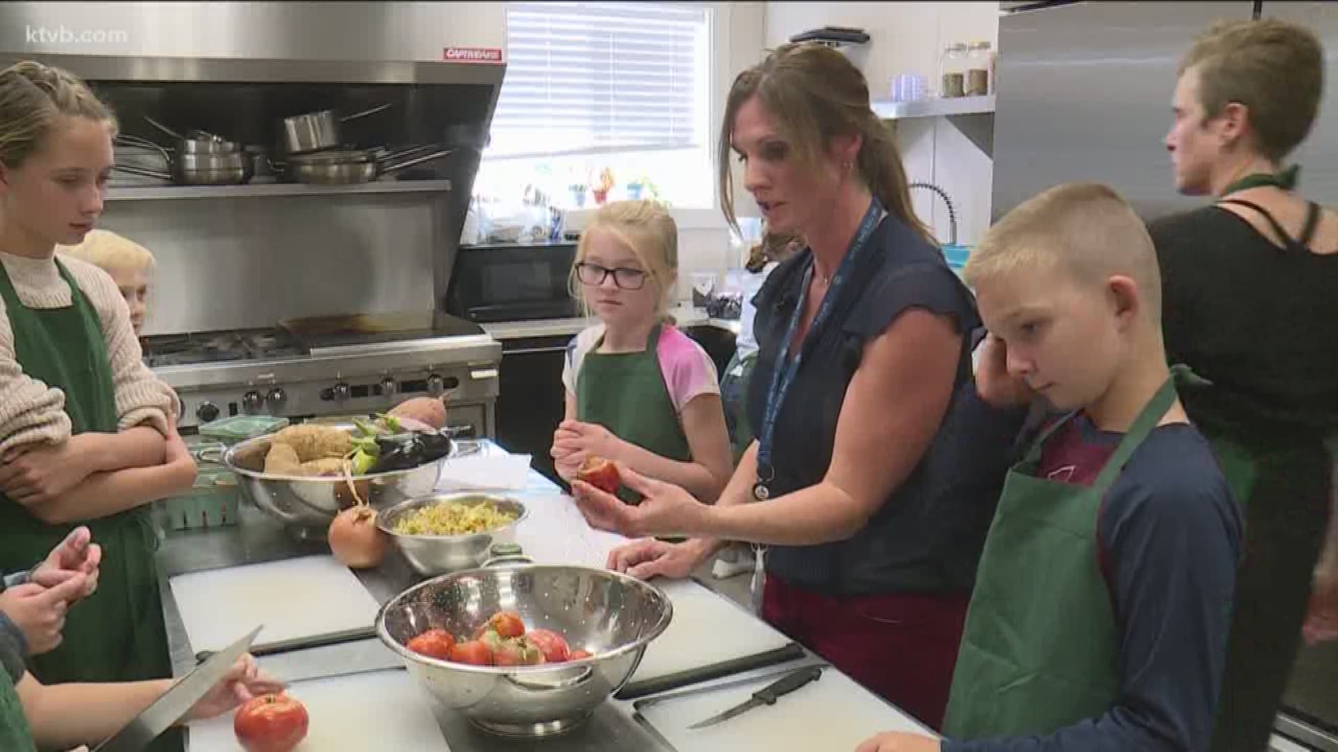 "BUGS" is a place where children can go to get a real-life experience. Pohley Richey teaches cooking classes to the kids.
