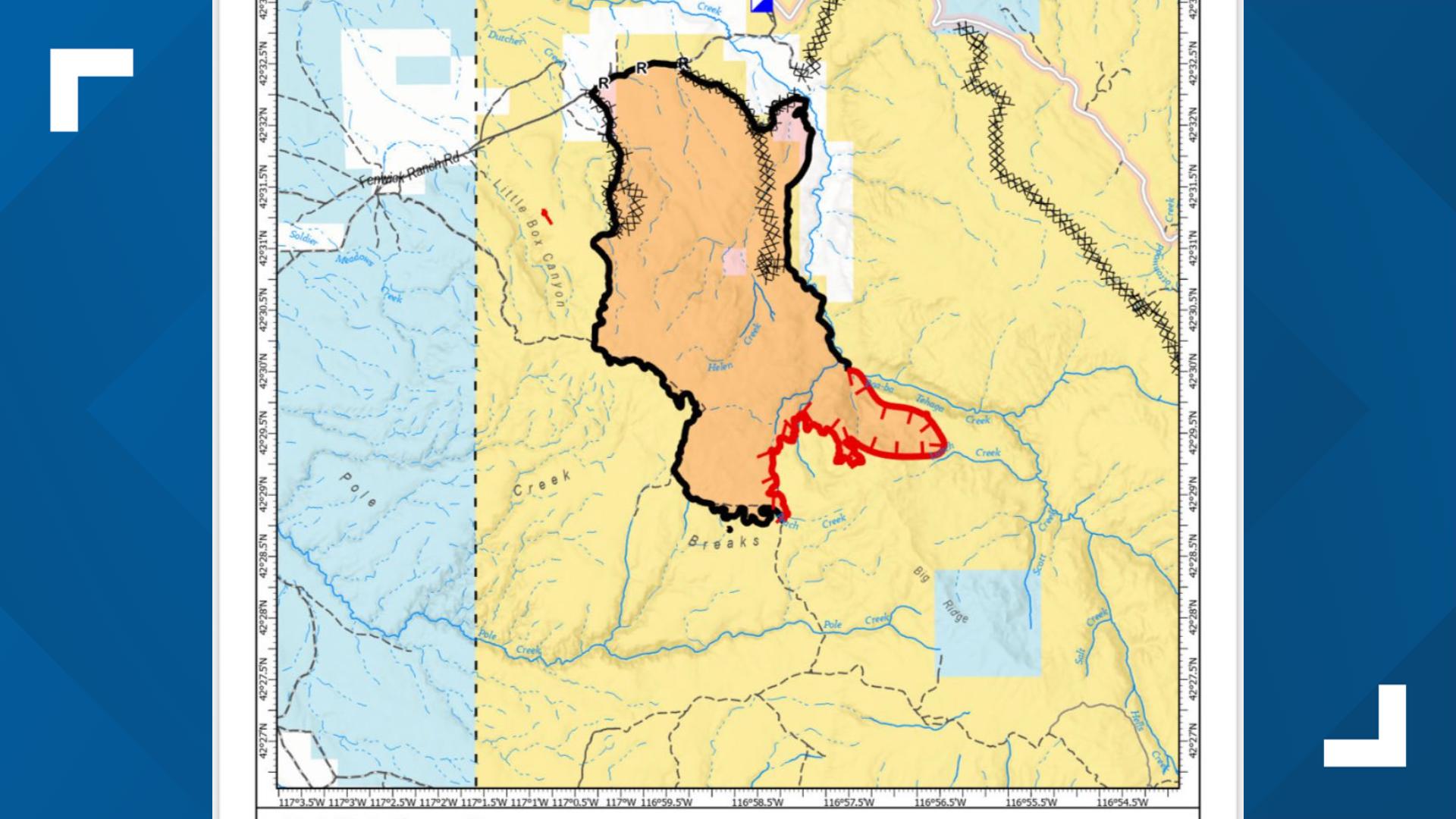 Box Fire in Owyhee County 72% contained, estimated cost reaches $2.8 ...