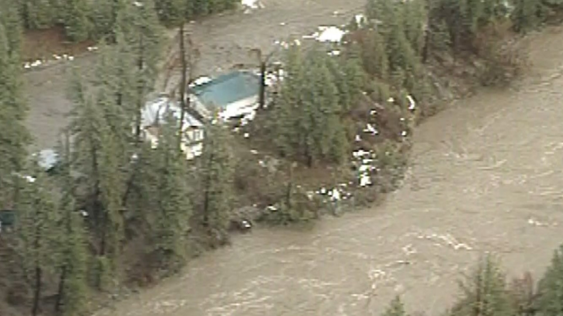 1997 Idaho flooding, landslide that destroyed Lower Banks