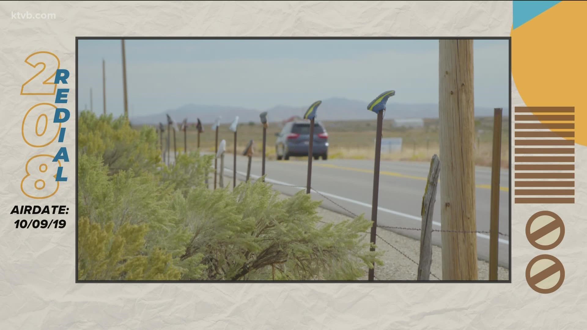 Some things in southern Idaho can't be explained. Outside Boise, there's a similar situation involving shoes, but they have suddenly disappeared.