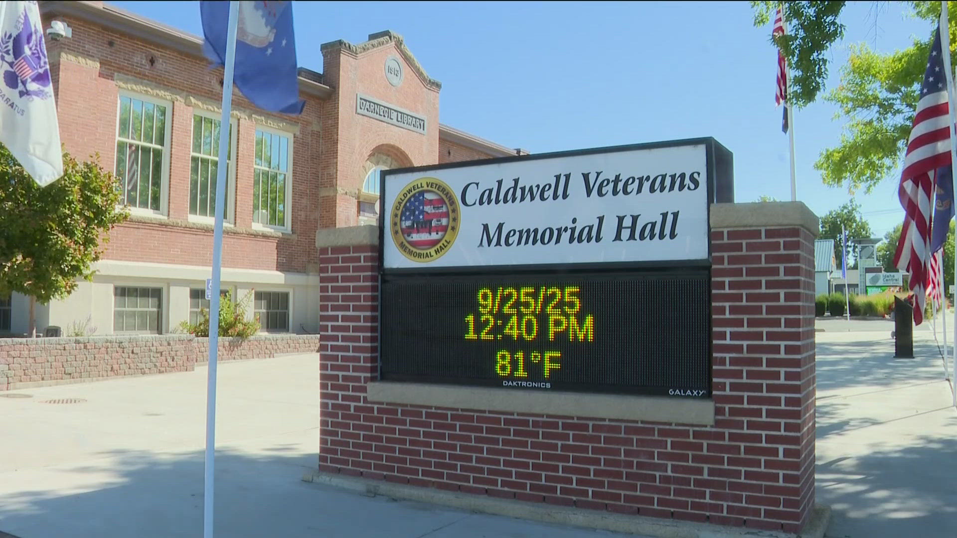 In what was once Caldwell's Carnegie Library, the Caldwell Veterans Memorial Hall is unlike anything like it in the Northwest.