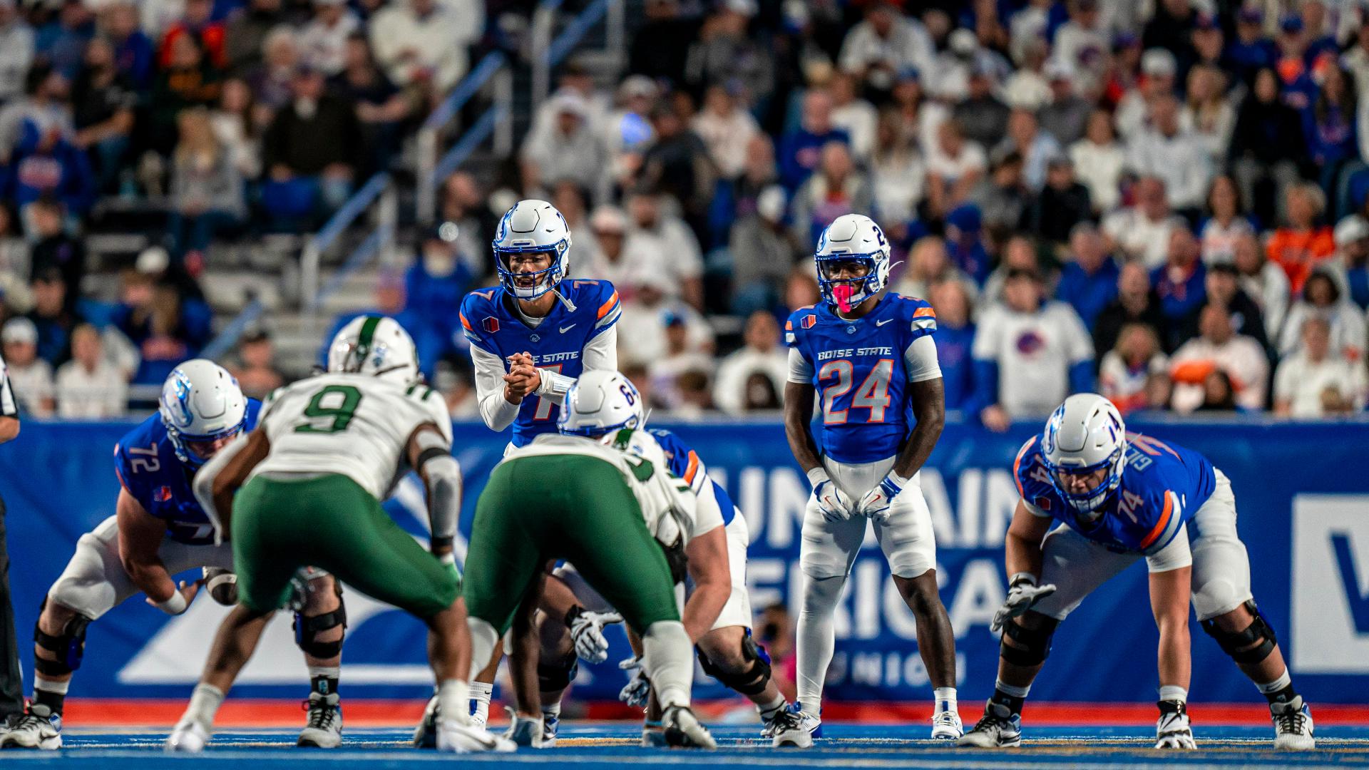 Relive Boise State's dominant 56-14 win over Portland State and take in the sights and sounds from a sold-out crowd of 36,972 at Albertsons Stadium.