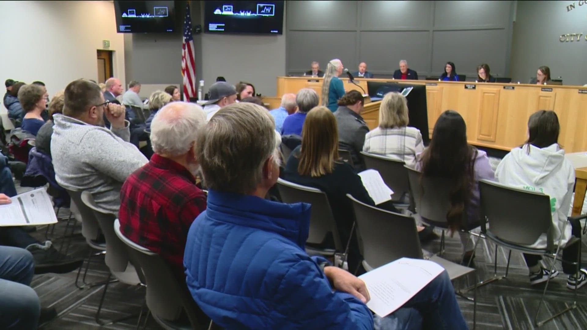 Before council members were sworn in at Tuesday's meeting, several community members aired concerns surrounding the appointment of David Bills to District 3.